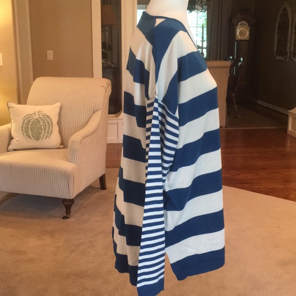 Faded Glory LS V-Neck Rayon Polyester Sweater 👕🧵 - Picture 3 of 8